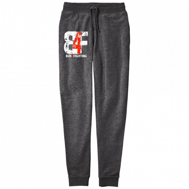 White B4F Logo Joggers