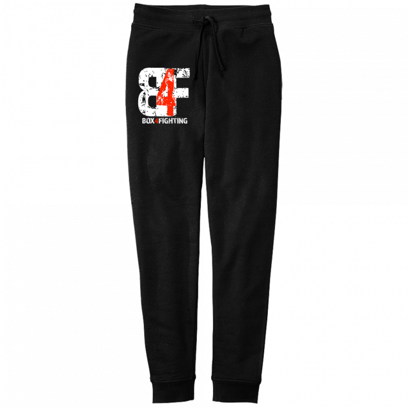 White B4F Logo Joggers