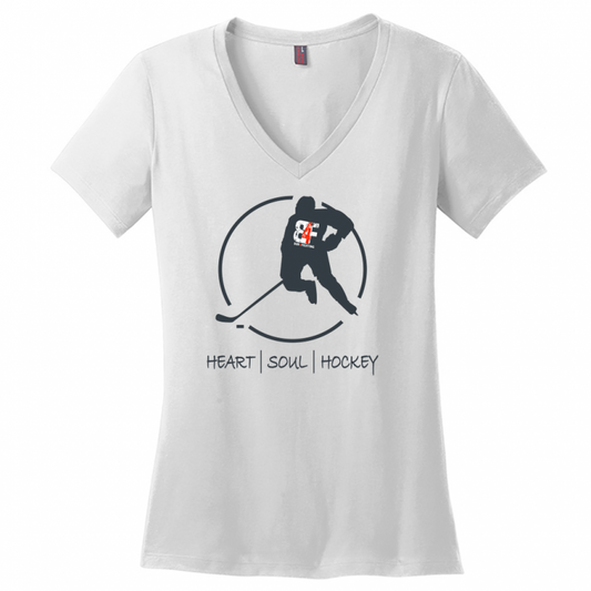 Heart Soul Hockey V-Neck