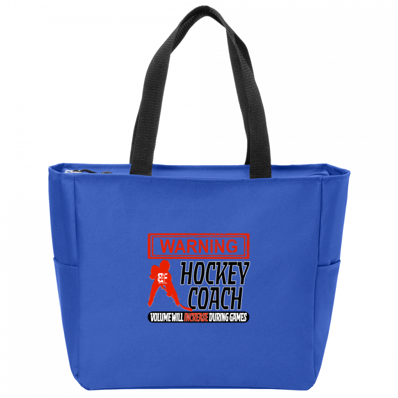 Warning Coach Zip Tote