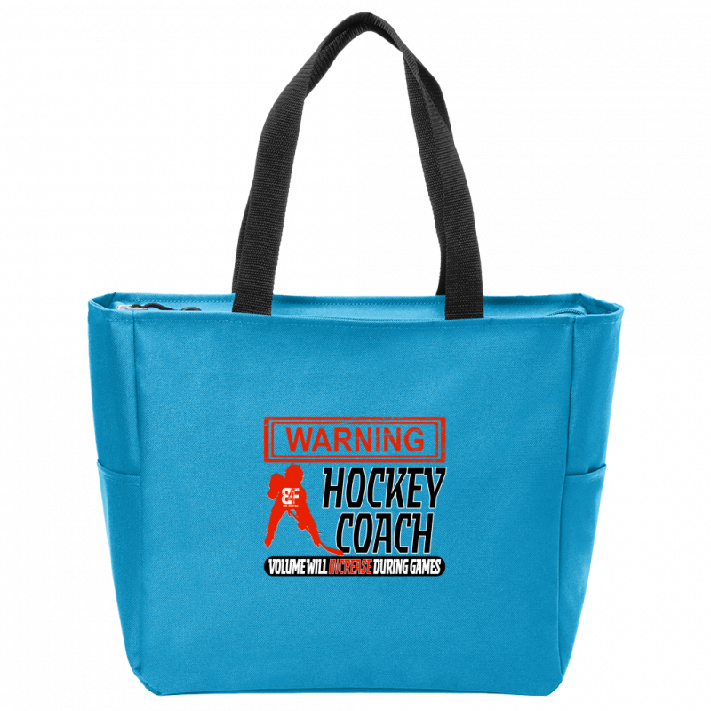 Warning Coach Zip Tote