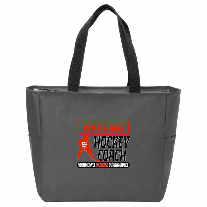 Warning Coach Zip Tote