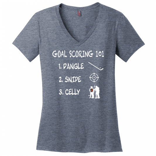 Goal Scoring 101 V-Neck