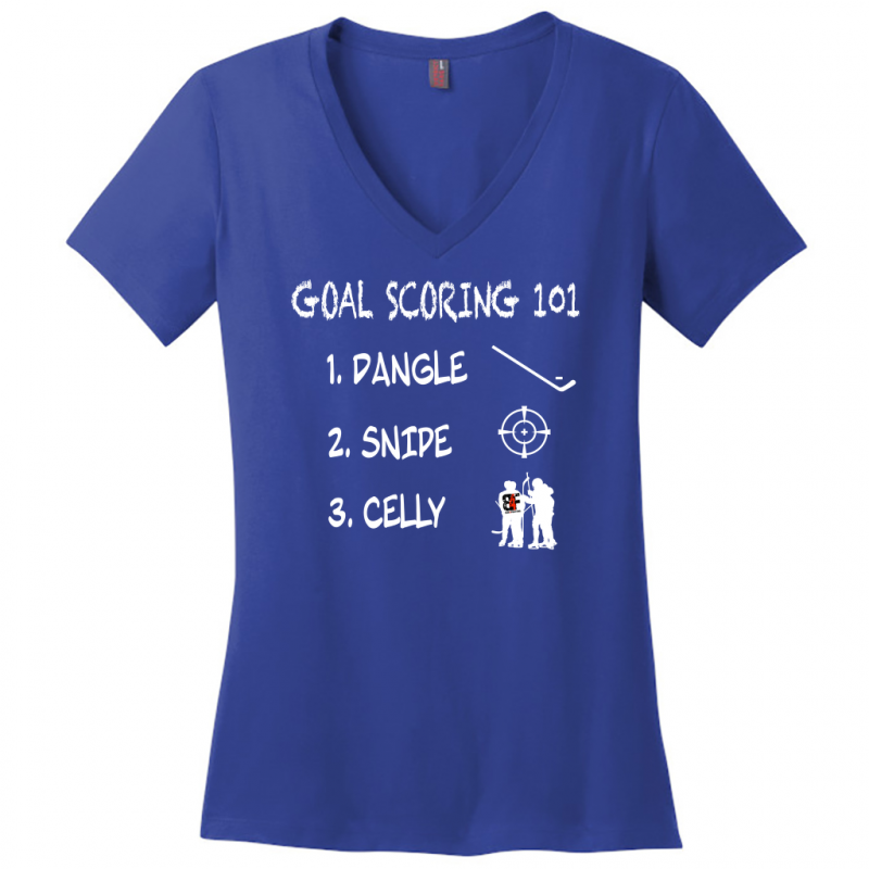 Goal Scoring 101 V-Neck