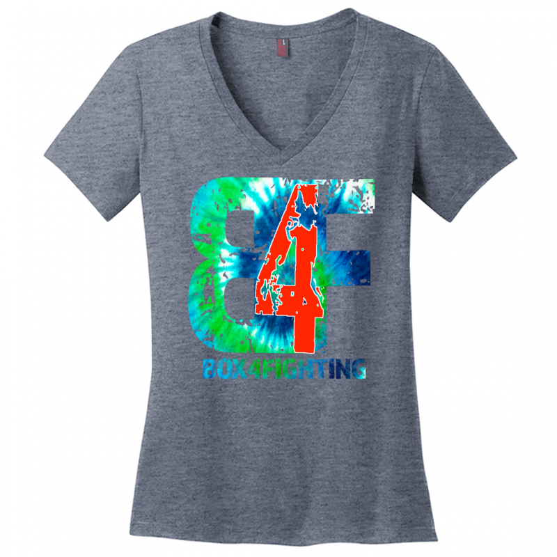 Tie Dye B4F Logo V-Neck