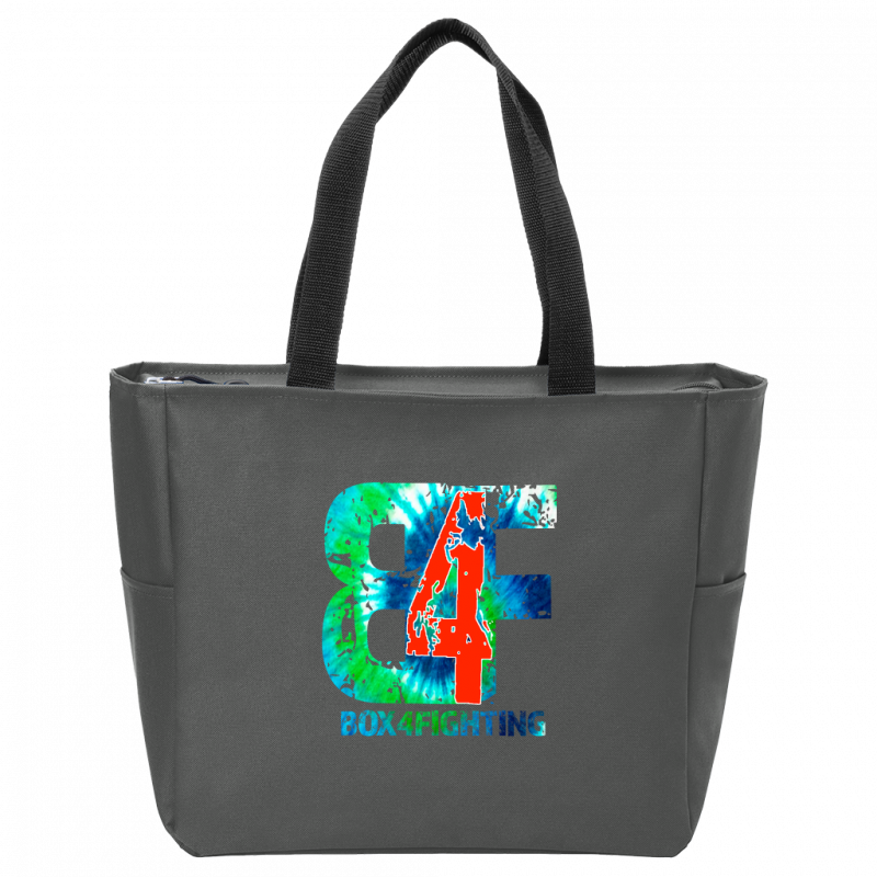 Tie Dye B4F Logo Zip Tote