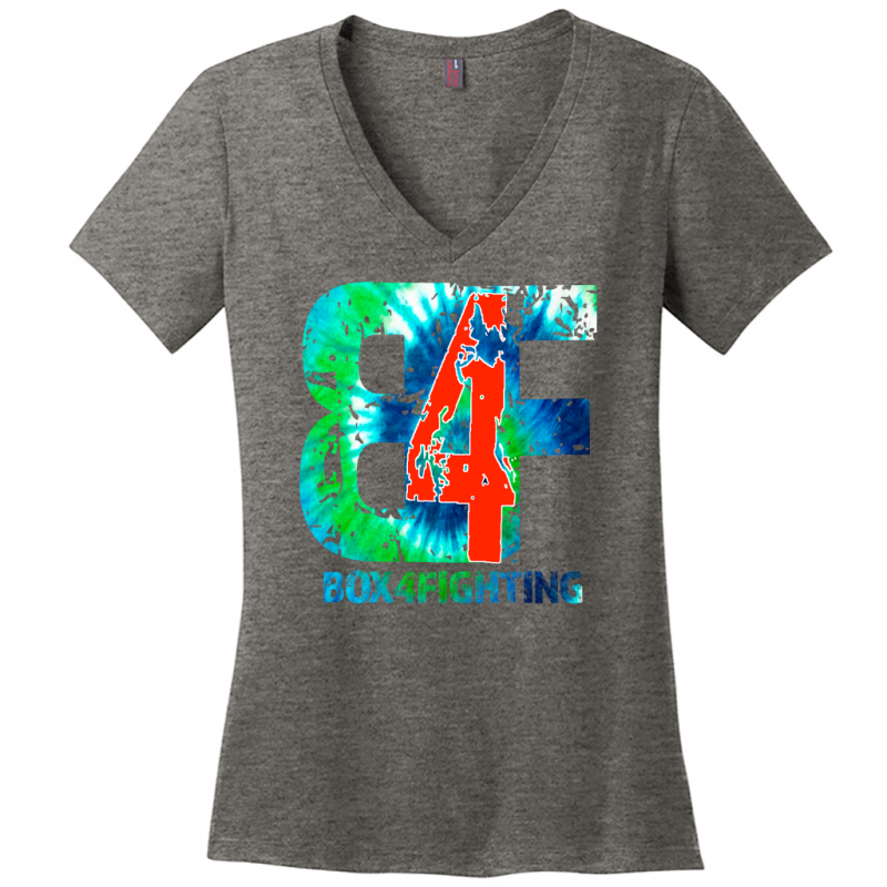 Tie Dye B4F Logo V-Neck