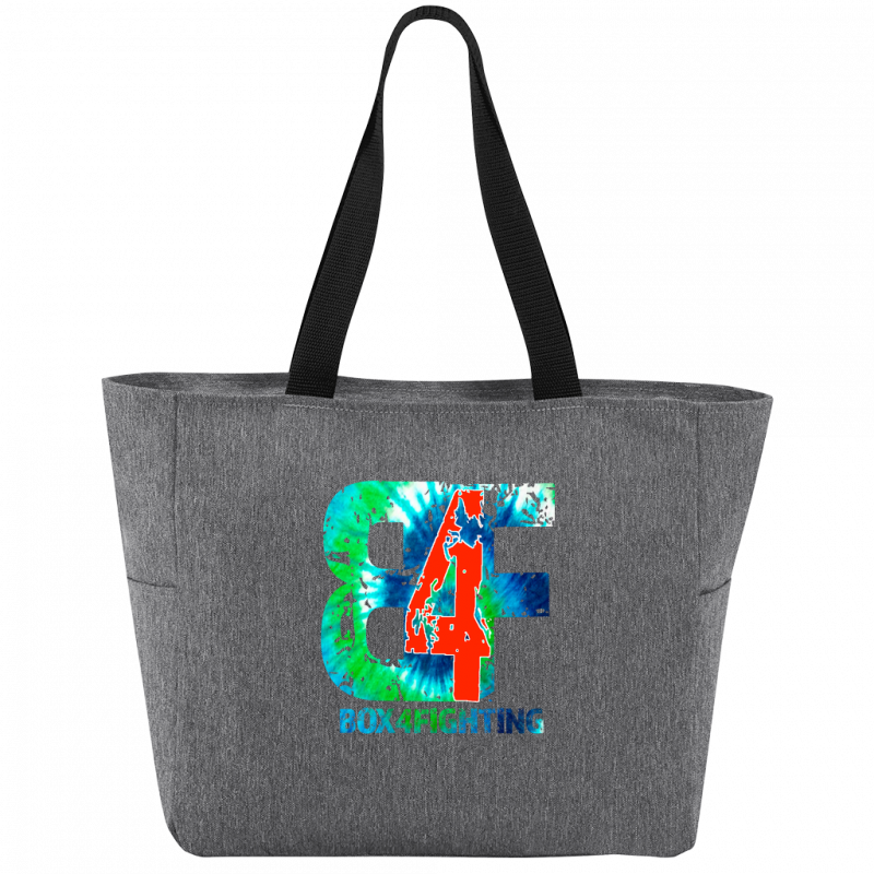 Tie Dye B4F Logo Zip Tote