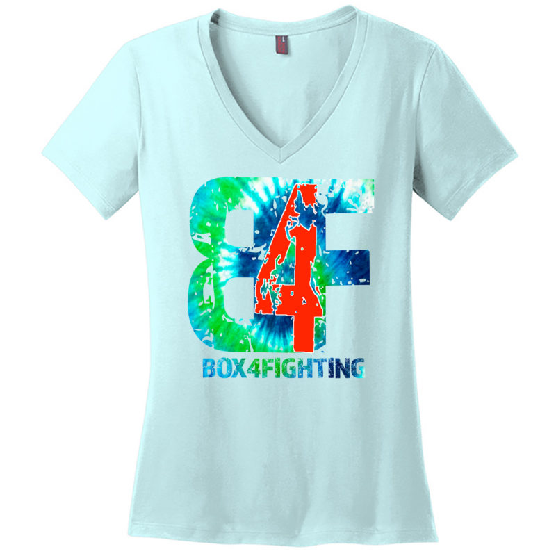 Tie Dye B4F Logo V-Neck