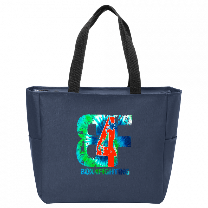 Tie Dye B4F Logo Zip Tote