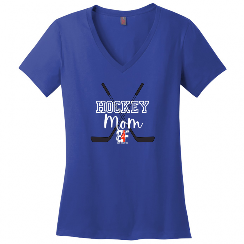 Hockey Mom V-Neck