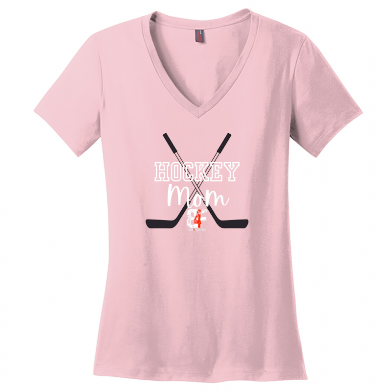 Hockey Mom V-Neck