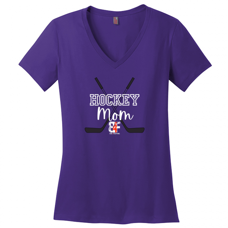 Hockey Mom V-Neck