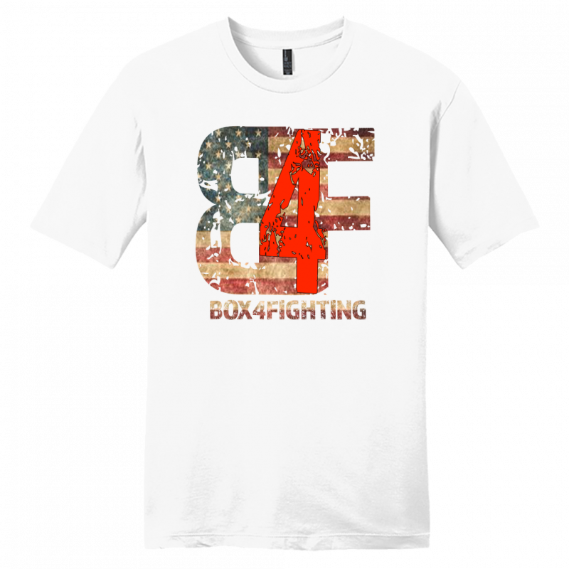 USA Flag B4F Logo T-Shirt