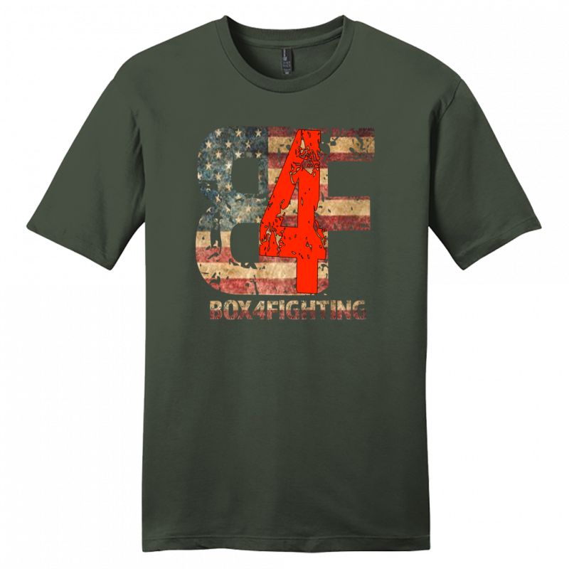 USA Flag B4F Logo T-Shirt