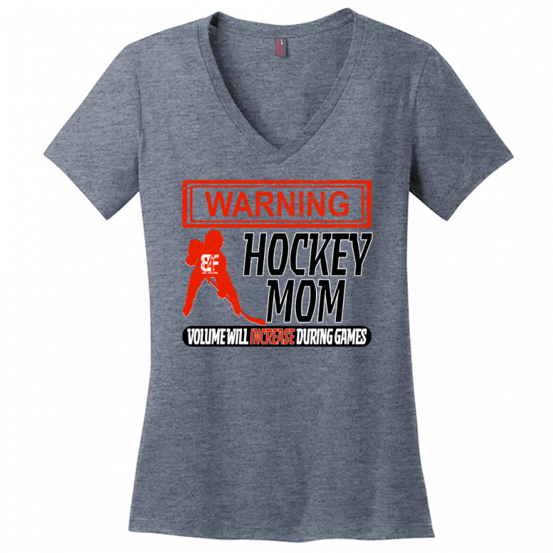 Warning Mom V-Neck