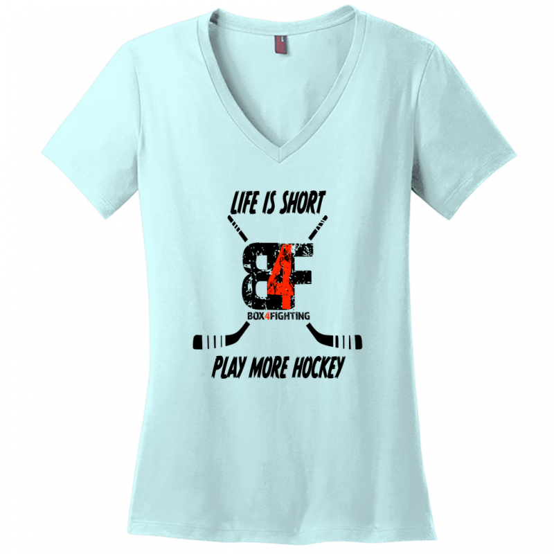 Play More Hockey V-Neck