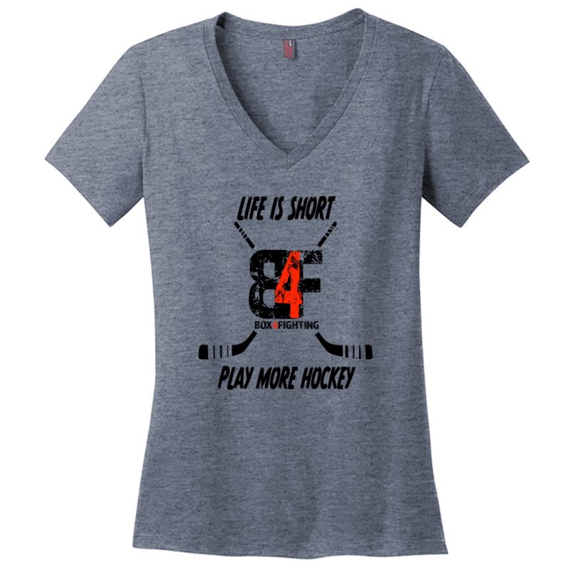 Play More Hockey V-Neck