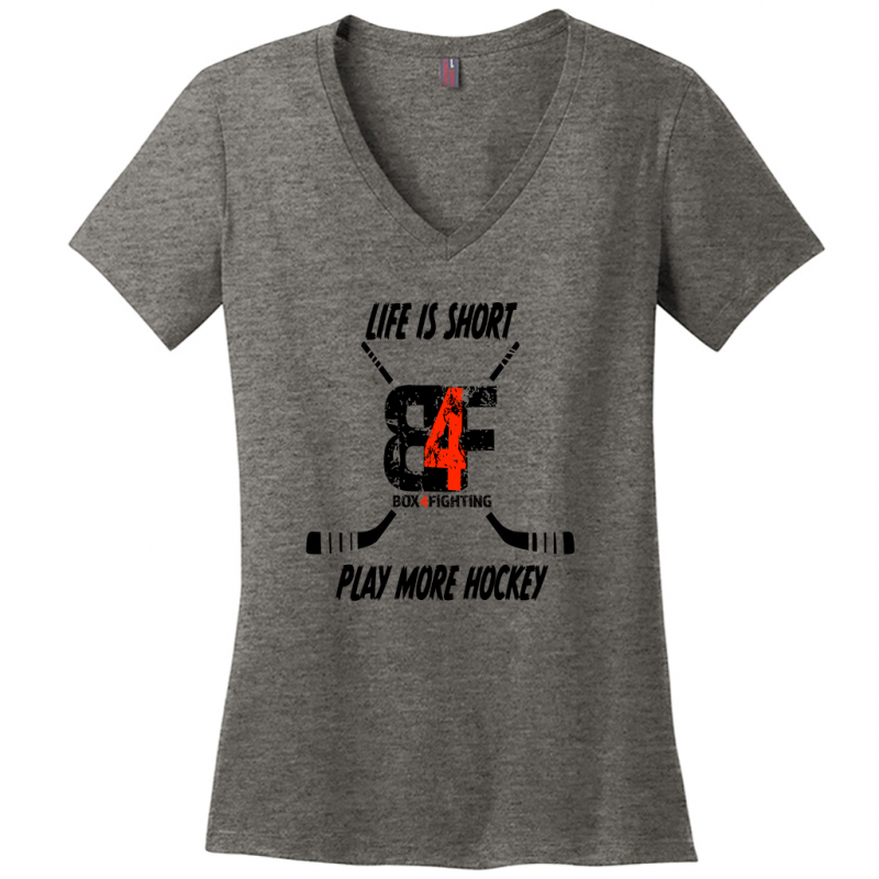 Play More Hockey V-Neck