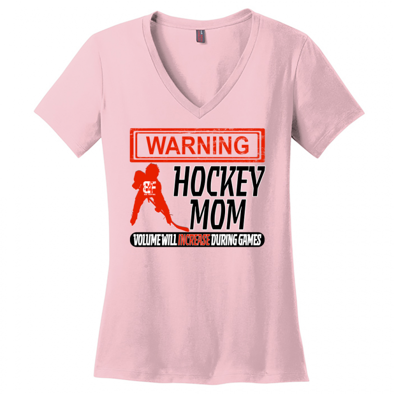 Warning Mom V-Neck