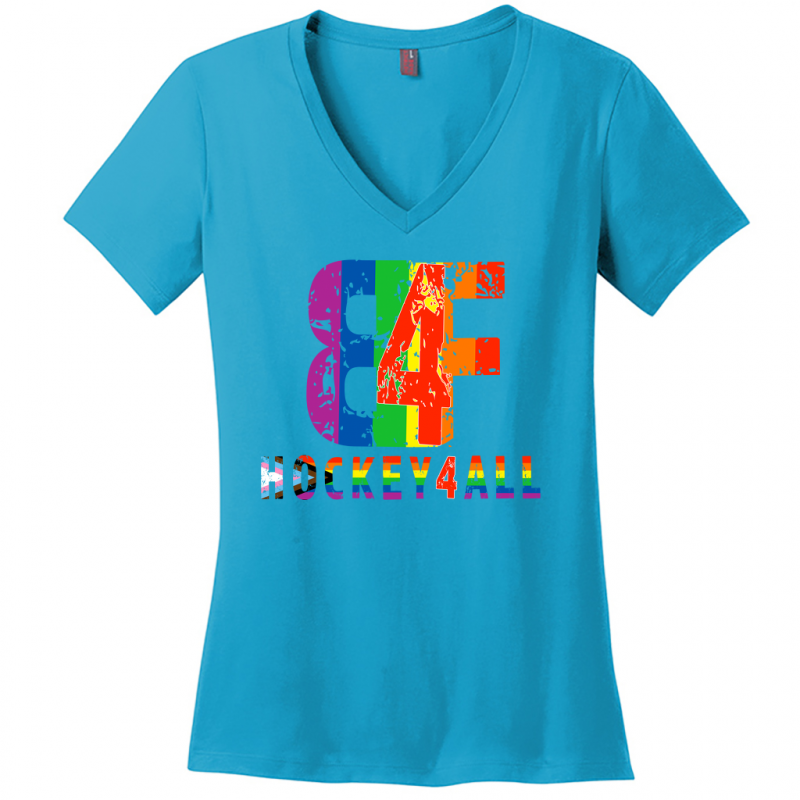 Hockey4All B4F Logo V-Neck