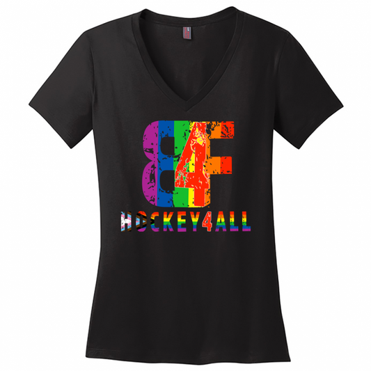 Hockey4All B4F Logo V-Neck