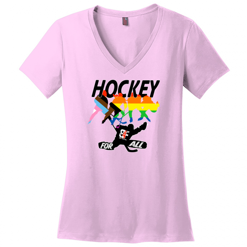 Hockey For All V-Neck