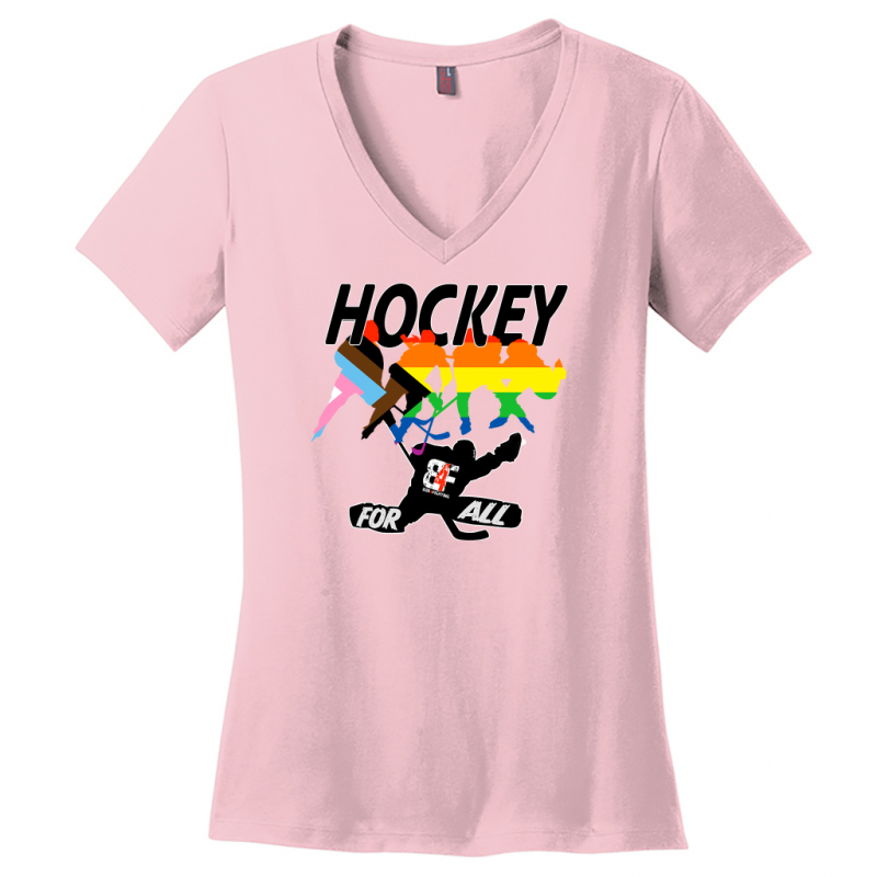 Hockey For All V-Neck