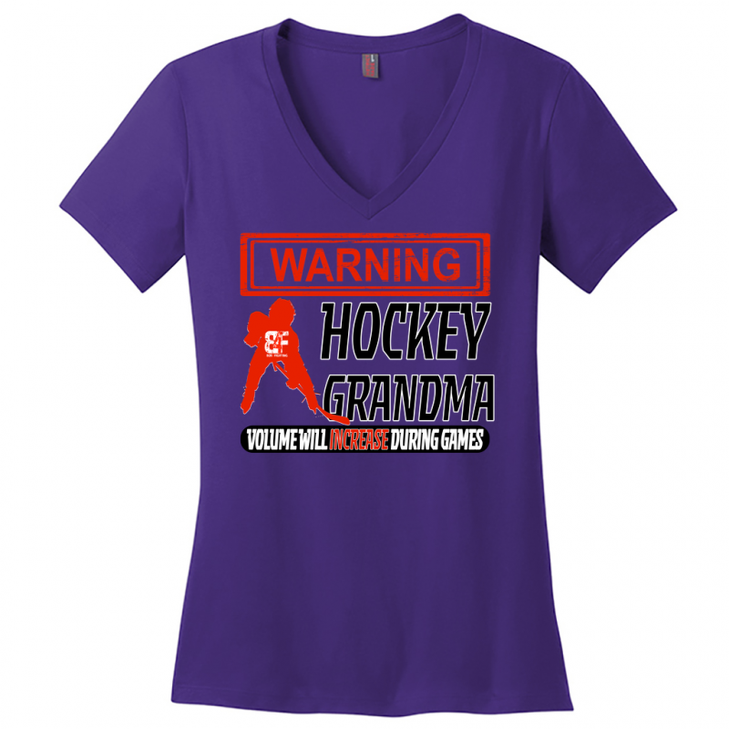 Warning Grandma V-Neck