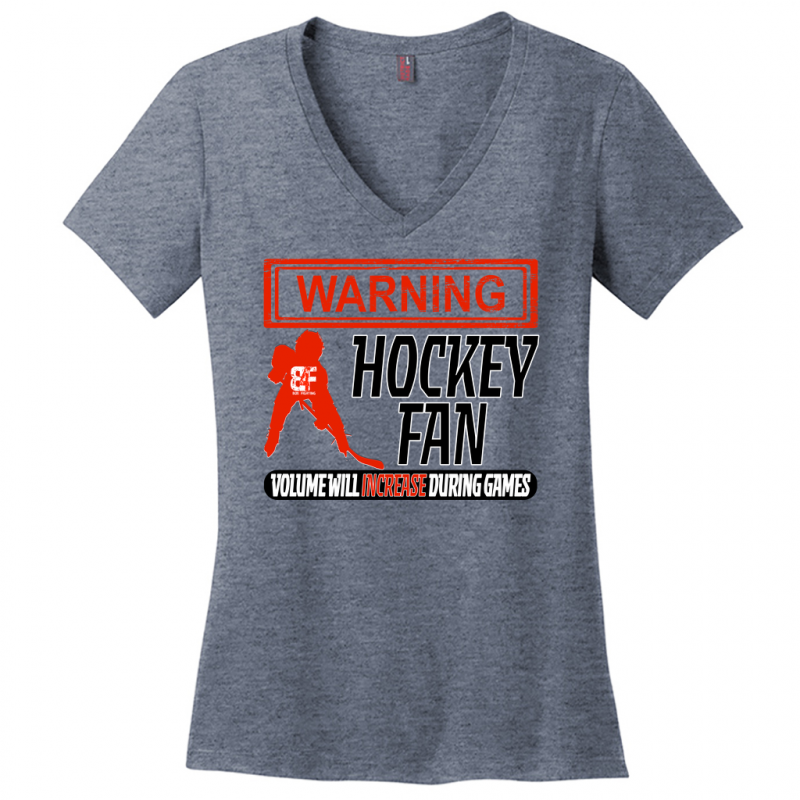 Warning Fan V-Neck