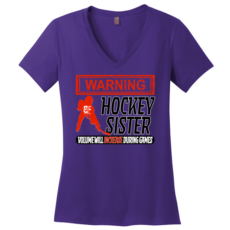 Warning Sister V-Neck