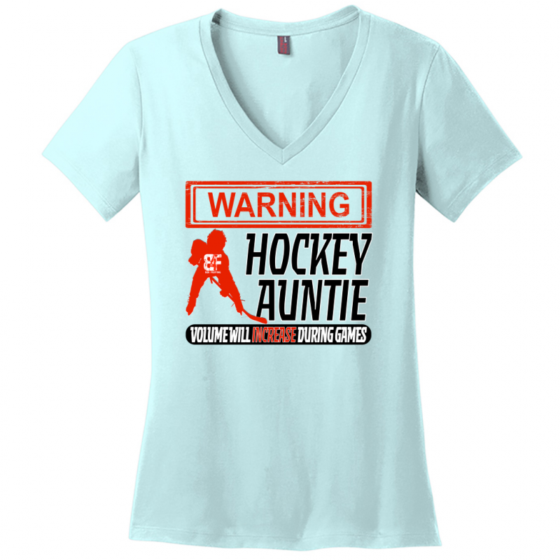 Warning Auntie V-Neck