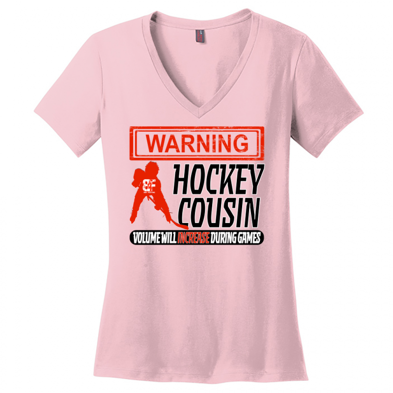 Warning Cousin V-Neck