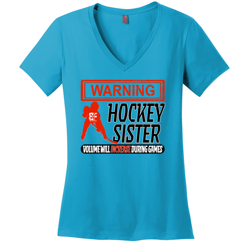 Warning Sister V-Neck