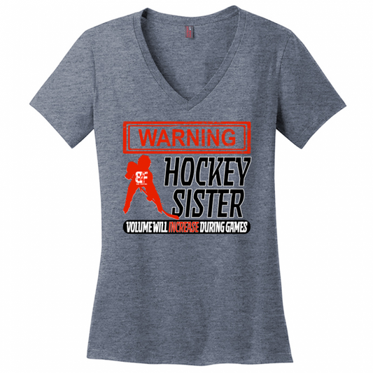 Warning Sister V-Neck