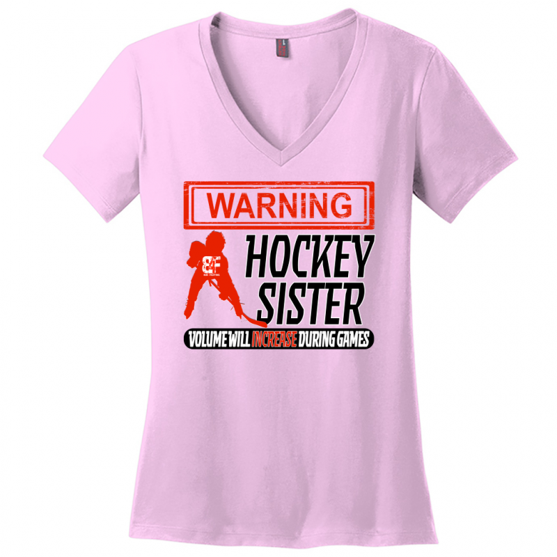 Warning Sister V-Neck