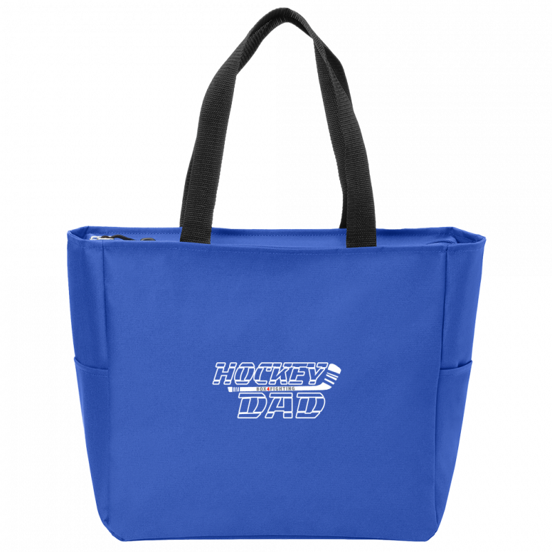 Hockey Dad Zip Tote