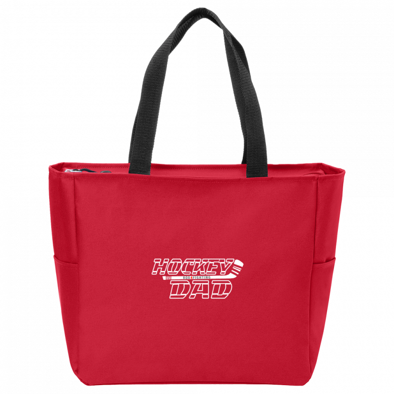 Hockey Dad Zip Tote